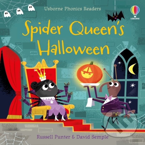 Kniha: Spider Queen´s Halloween (Russell Punter). Usborne, 2021 Kniha: Spider Queen´s Halloween (Russell Punter). Usborne, 2021
