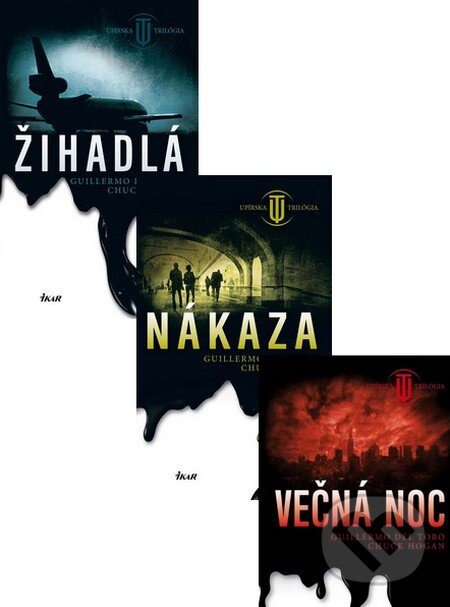Kniha: Strhujúca Upírska trilógia (kolekcia) (Guillermo del Toro a Chuck Hogan). Ikar Kniha: Strhujúca Upírska trilógia (kolekcia) (Guillermo del Toro a Chuck Hogan). Ikar