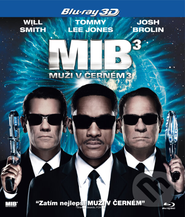 Film: Muži v černém 3 3D (Barry Sonnenfeld) (Blu-ray). Bonton Film, 2012 Film: Muži v černém 3 3D (Barry Sonnenfeld) (Blu-ray). Bonton Film, 2012