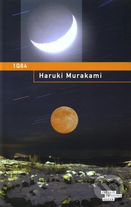 Kniha: 1Q84: Kniha 1 + Kniha 2 (Haruki Murakami). Odeon CZ, 2012 Kniha: 1Q84: Kniha 1 + Kniha 2 (Haruki Murakami). Odeon CZ, 2012