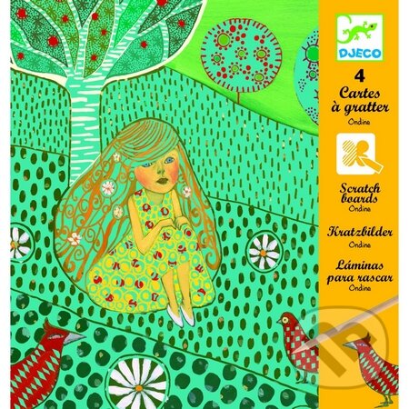 Spoločenská hra: Vyškrabovacie obrázky: Ondines (Djeco). Djeco, 2013 Spoločenská hra: Vyškrabovacie obrázky: Ondines (Djeco). Djeco, 2013