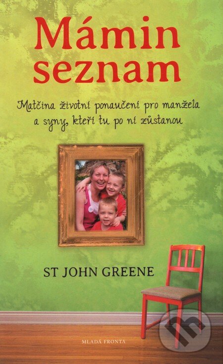 Kniha: Mámin seznam (St. John Greene). Mladá fronta, 2012 Kniha: Mámin seznam (St. John Greene). Mladá fronta, 2012