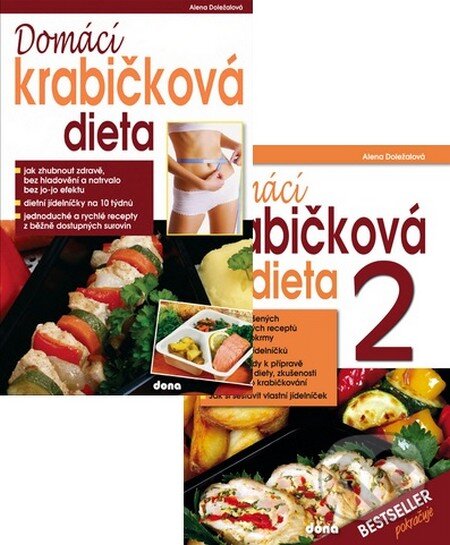 Kniha: Domácí krabičková dieta 1+2 (kolekce) (Alena Doležalová). Dona Kniha: Domácí krabičková dieta 1+2 (kolekce) (Alena Doležalová). Dona