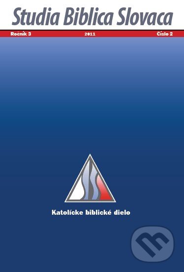Kniha: Studia Biblica Slovaca 2011 (Katolícke biblické dielo). Katolícke biblické dielo, 2011 Kniha: Studia Biblica Slovaca 2011 (Katolícke biblické dielo). Katolícke biblické dielo, 2011