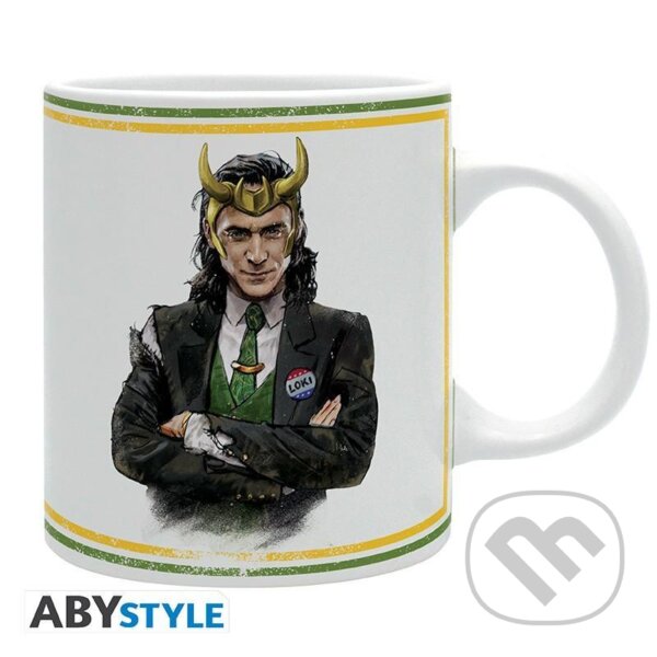 Marvel Loki: Hrnček keramický - President (ABYstyle). ABYstyle, 2021 Marvel Loki: Hrnček keramický - President (ABYstyle). ABYstyle, 2021