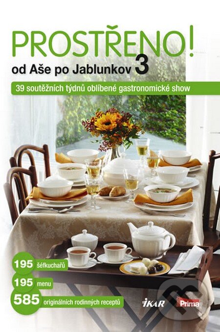 Kniha: Prostřeno! od Aše po Jablunkov 3 (Ikar CZ). Ikar CZ, 2012 Kniha: Prostřeno! od Aše po Jablunkov 3 (Ikar CZ). Ikar CZ, 2012