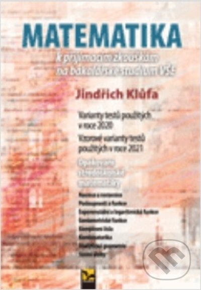 Kniha: Matematika (Jindřich Klůfa). Ekopress, 2021 Kniha: Matematika (Jindřich Klůfa). Ekopress, 2021