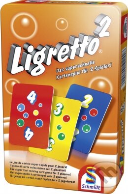Společenská hra: Ligretto 2 - hra v plechovke (ADC BF). ADC BF, 2014 Společenská hra: Ligretto 2 - hra v plechovke (ADC BF). ADC BF, 2014