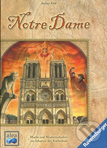 Společenská hra: Notre Dame (Stefan Feld). Alea, 2007 Společenská hra: Notre Dame (Stefan Feld). Alea, 2007