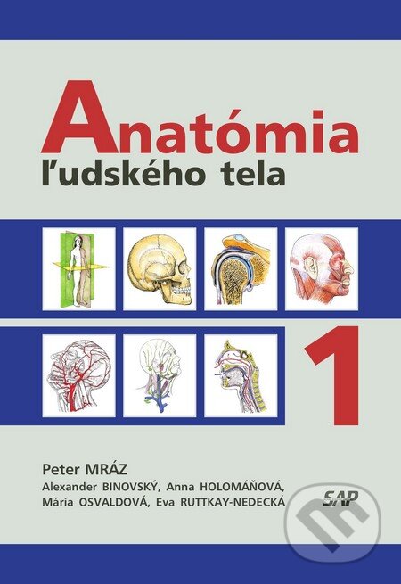 Kniha: Anatómia ľudského tela I. (Peter Mráz). Slovak Academic Press, 2012 Kniha: Anatómia ľudského tela I. (Peter Mráz). Slovak Academic Press, 2012