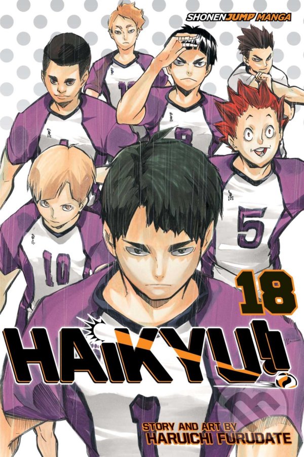 Kniha: Haikyu!! 18 (Haruichi Furudate). Viz Media, 2017 Kniha: Haikyu!! 18 (Haruichi Furudate). Viz Media, 2017