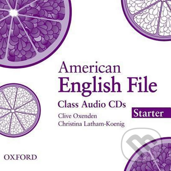 Audiokniha: American English File Starter: Class Audio CDs /3/ (Christina Latham-Koenig a Clive Oxenden). Oxford University Press, 2009 Audiokniha: American English File Starter: Class Audio CDs /3/ (Christina Latham-Koenig a Clive Oxenden). Oxford University Press, 2009
