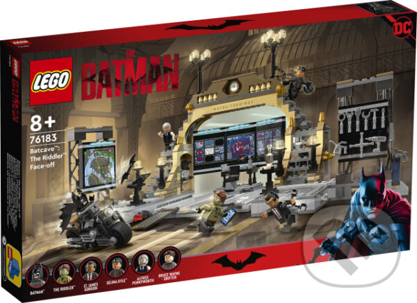 Spoločenská hra: LEGO Batman 76183 Batmanova jaskyňa: Súboj s Riddlerom (LEGO). LEGO, 2021 Spoločenská hra: LEGO Batman 76183 Batmanova jaskyňa: Súboj s Riddlerom (LEGO). LEGO, 2021