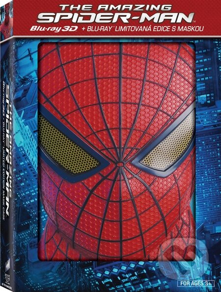 Film: Amazing Spider-Man + maska Spider-Man (Marc Webb) (Blu-ray). Bonton Film, 2012 Film: Amazing Spider-Man + maska Spider-Man (Marc Webb) (Blu-ray). Bonton Film, 2012