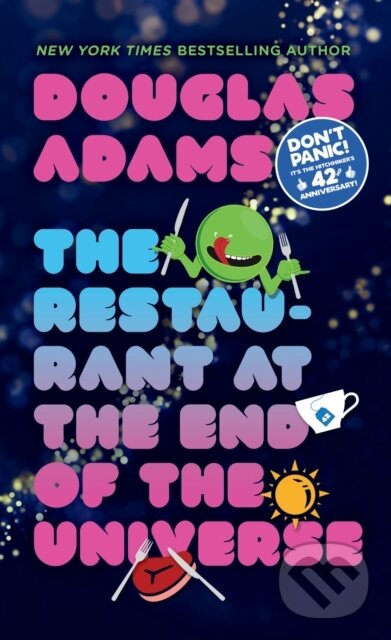 E-kniha: The Restaurant at the End of the Universe (Douglas Adams). Random House, 2008 E-kniha: The Restaurant at the End of the Universe (Douglas Adams). Random House, 2008