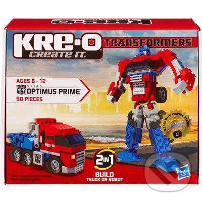 Společenská hra: KRE-O TRANSFORMERS OPTIMUS PRIME (Hasbro). Hasbro, 2012 Společenská hra: KRE-O TRANSFORMERS OPTIMUS PRIME (Hasbro). Hasbro, 2012