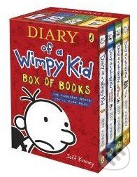 Kniha: Diary of a Wimpy Kid (Box Set) (Jeff Kinney). Puffin Books, 2011 Kniha: Diary of a Wimpy Kid (Box Set) (Jeff Kinney). Puffin Books, 2011