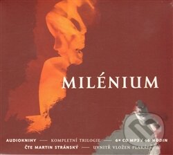 Audiokniha: Milénium - komplet (Stieg Larsson). Martin Pilař, 2012 Audiokniha: Milénium - komplet (Stieg Larsson). Martin Pilař, 2012
