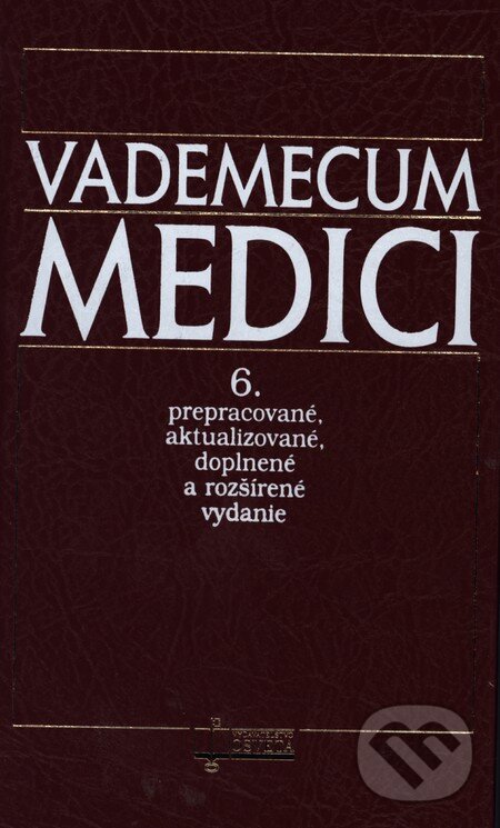 Kniha: Vademecum medici (Autorský kolektív). Osveta, 2003 Kniha: Vademecum medici (Autorský kolektív). Osveta, 2003