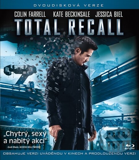 Film: Total Recall (Paul Verhoeven a Len Wiseman) (Blu-ray). Bonton Film, 2012 Film: Total Recall (Paul Verhoeven a Len Wiseman) (Blu-ray). Bonton Film, 2012