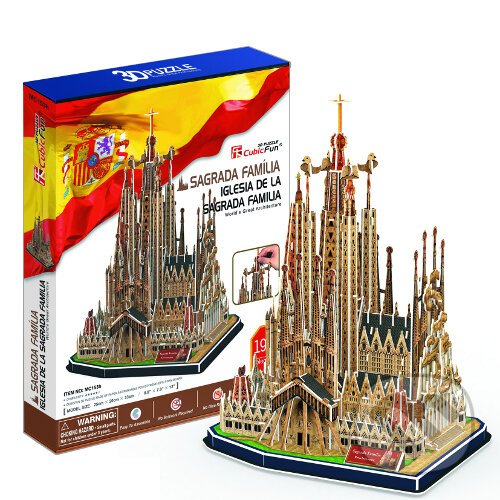 Puzzle: Sagrada Familia (CubicFun). CubicFun, 2012 Puzzle: Sagrada Familia (CubicFun). CubicFun, 2012