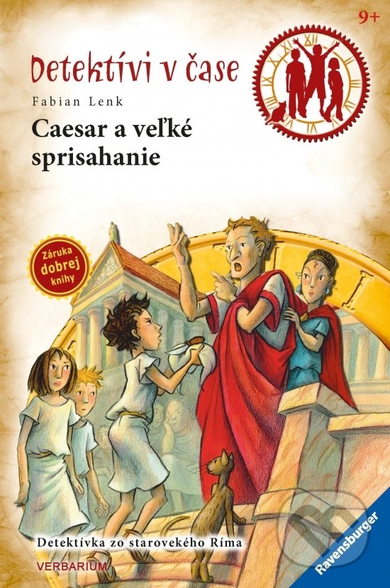 Kniha: Caesar a veľké sprisahanie (Fabian Lenk). Verbarium, 2022 Kniha: Caesar a veľké sprisahanie (Fabian Lenk). Verbarium, 2022