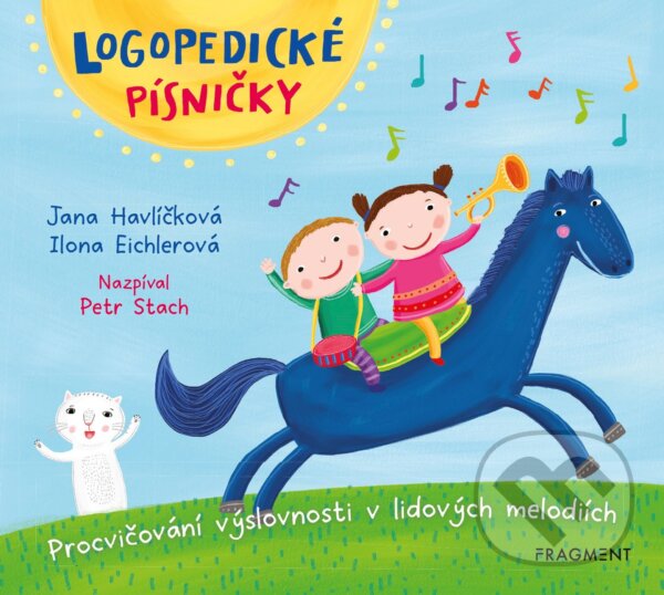 Audiokniha: Logopedické písničky (Ilona Eichlerová, Jana Havlíčková a Petr Stach). Nakladatelství Fragment, 2022 Audiokniha: Logopedické písničky (Ilona Eichlerová, Jana Havlíčková a Petr Stach). Nakladatelství Fragment, 2022