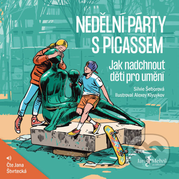 Audiokniha: Nedělní párty s Picassem (Silvie Šeborová). Jan Melvil publishing, 2022 Audiokniha: Nedělní párty s Picassem (Silvie Šeborová). Jan Melvil publishing, 2022