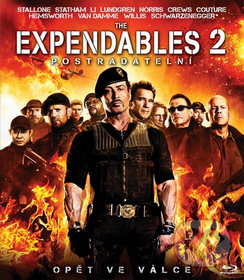 Film: Postradatelní 2 (Simon West) (Blu-ray). Bonton Film, 2013 Film: Postradatelní 2 (Simon West) (Blu-ray). Bonton Film, 2013