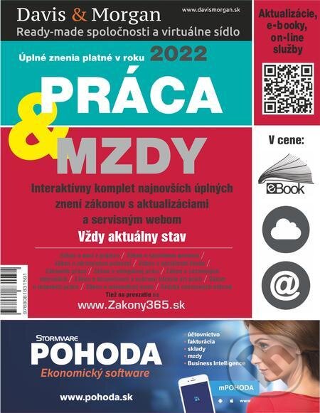 E-kniha: Práca & mzdy 2022 (Autorský kolektiv). DonauMedia, 2022 E-kniha: Práca & mzdy 2022 (Autorský kolektiv). DonauMedia, 2022