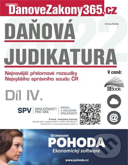 E-kniha: Daňová judikatura (IV.) (Autorský kolektív). DonauMedia, 2022 E-kniha: Daňová judikatura (IV.) (Autorský kolektív). DonauMedia, 2022