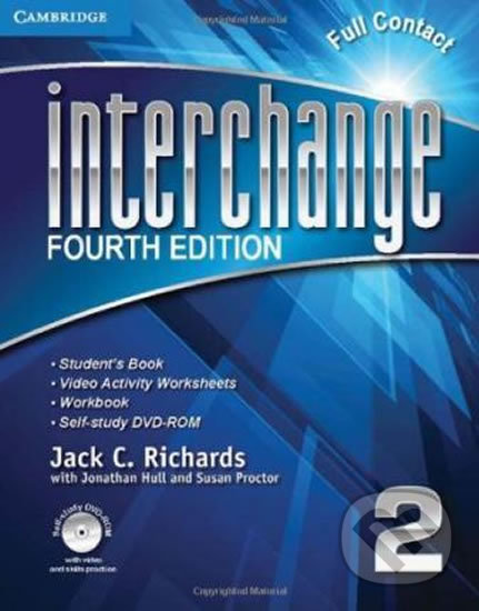Kniha: Interchange Fourth Edition 2: Full Contact with Self-study DVD-ROM (Jack C. Richards). Cambridge University Press, 2012 Kniha: Interchange Fourth Edition 2: Full Contact with Self-study DVD-ROM (Jack C. Richards). Cambridge University Press, 2012