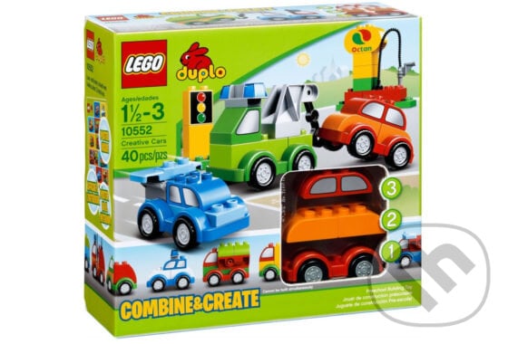 LEGO Duplo 10552 Tvorivé autíčka, LEGO