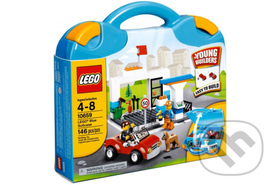Společenská hra: LEGO 10659 Modrý kufrík (LEGO). LEGO, 2013 Společenská hra: LEGO 10659 Modrý kufrík (LEGO). LEGO, 2013