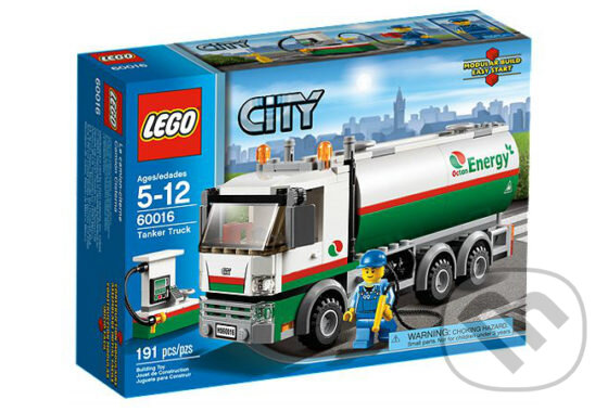 Společenská hra: LEGO City 60016 Cisterna (LEGO). LEGO, 2013 Společenská hra: LEGO City 60016 Cisterna (LEGO). LEGO, 2013