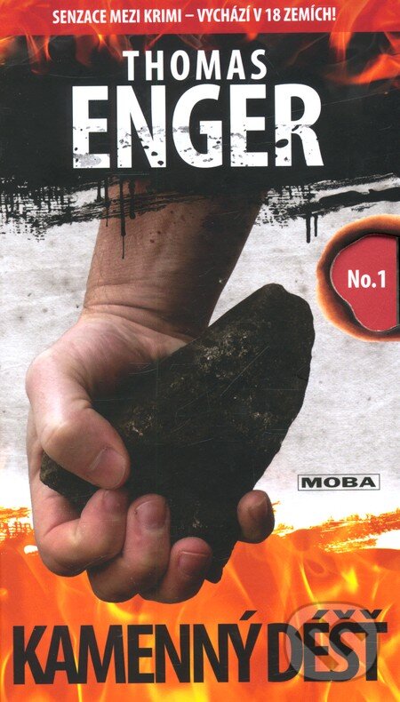 Kniha: Kamenný déšť (Thomas Enger). Moba, 2013 Kniha: Kamenný déšť (Thomas Enger). Moba, 2013