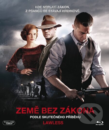 Film: Země bez zákona (John Hillcoat) (Blu-ray). Bonton Film, 2013 Film: Země bez zákona (John Hillcoat) (Blu-ray). Bonton Film, 2013