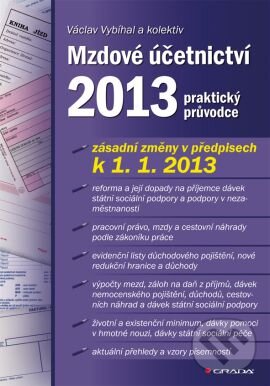 Kniha: Mzdové účetnictví 2013 (Václav Vybíhal a kolektív). Grada, 2013 Kniha: Mzdové účetnictví 2013 (Václav Vybíhal a kolektív). Grada, 2013