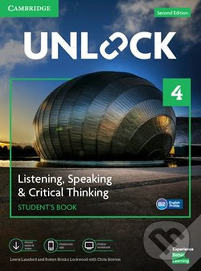 Kniha: Unlock Level 4: Listening, Speaking & Critical Thinking Student´s Book, Mob App and Online Workbook w/ Downloadable Audio and Video (Lewis Lansford). Cambridge University Press, 2019 Kniha: Unlock Level 4: Listening, Speaking & Critical Thinking Student´s Book, Mob App and Online Workbook w/ Downloadable Audio and Video (Lewis Lansford). Cambridge University Press, 2019