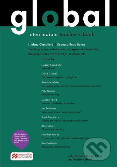 Kniha: Global Intermediate: Teacher`s Book + Resource CD + eBook Pack (Adrian Tennant). MacMillan, 2017 Kniha: Global Intermediate: Teacher`s Book + Resource CD + eBook Pack (Adrian Tennant). MacMillan, 2017