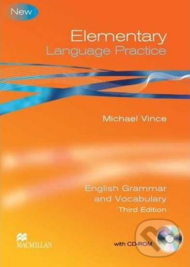 Kniha: New Elementary Language Practice: Student Book Without Key + CD-ROM Pack (Michael Vince). MacMillan, 2010 Kniha: New Elementary Language Practice: Student Book Without Key + CD-ROM Pack (Michael Vince). MacMillan, 2010