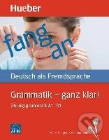 Kniha: Grammatik - ganz klar! (Barbara Duckstein, Barbara Gottstein-Schramm a Franz Specht). Max Hueber Verlag, 2021 Kniha: Grammatik - ganz klar! (Barbara Duckstein, Barbara Gottstein-Schramm a Franz Specht). Max Hueber Verlag, 2021