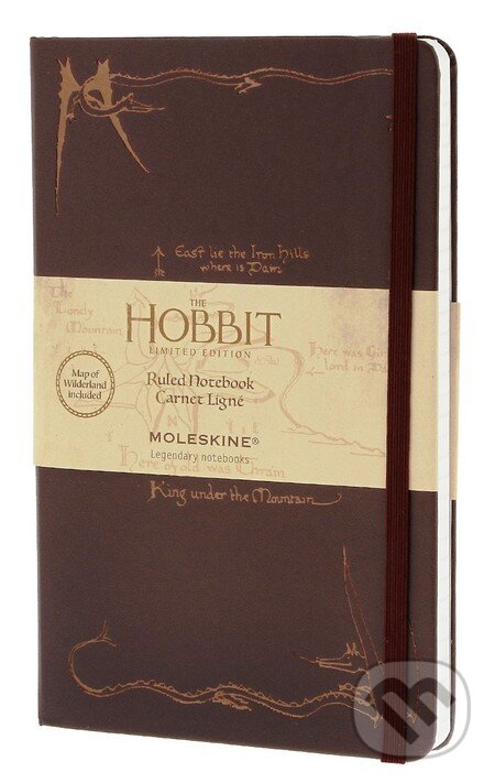 Moleskine – zápisník HOBIT (malý, linajkový, hnedý) (Moleskine). Moleskine, 2013 Moleskine – zápisník HOBIT (malý, linajkový, hnedý) (Moleskine). Moleskine, 2013