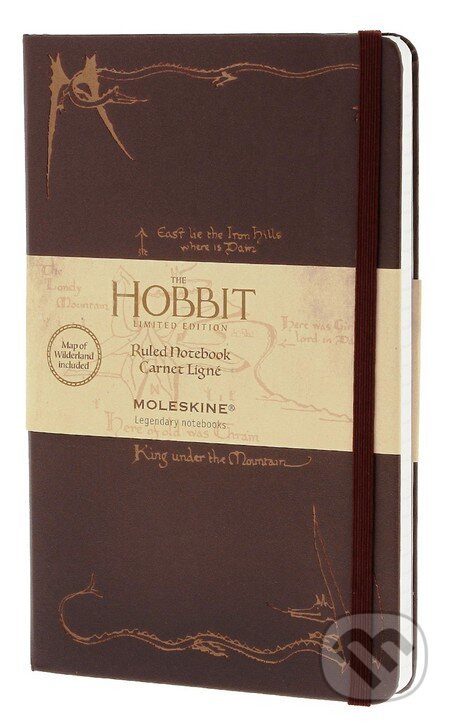 Moleskine – zápisník HOBIT (stredný, linajkový, hnedý) (Moleskine). Moleskine, 2013 Moleskine – zápisník HOBIT (stredný, linajkový, hnedý) (Moleskine). Moleskine, 2013