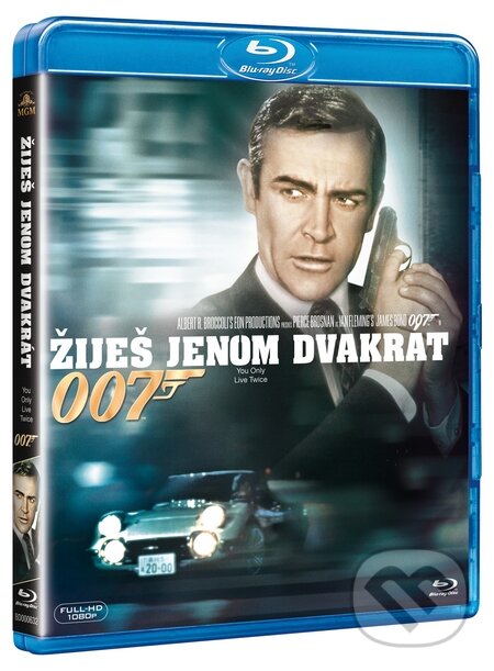 Film: Žiješ jenom dvakrát (Lewis Gilbert) (Blu-ray). Bonton Film, 2013 Film: Žiješ jenom dvakrát (Lewis Gilbert) (Blu-ray). Bonton Film, 2013