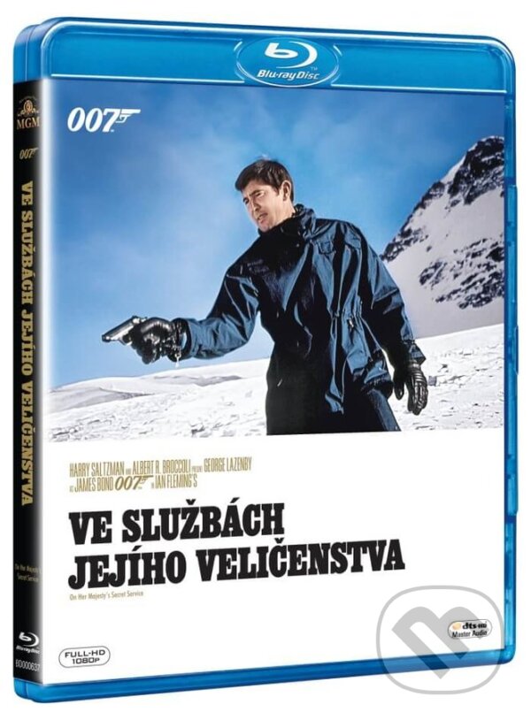Film: Ve službách jejího veličenstva (Peter R. Hunt a Peter Hunt) (Blu-ray). Bonton Film, 2013 Film: Ve službách jejího veličenstva (Peter R. Hunt a Peter Hunt) (Blu-ray). Bonton Film, 2013