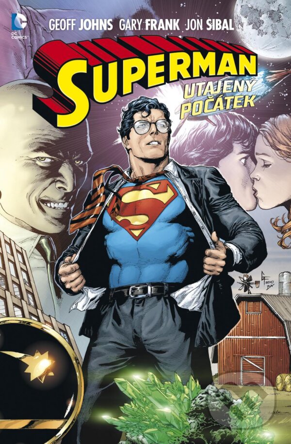 Superman: Utajený počátek - Geoff Johns, Gary Frank, Jon Sibal, BB/art, 2013
