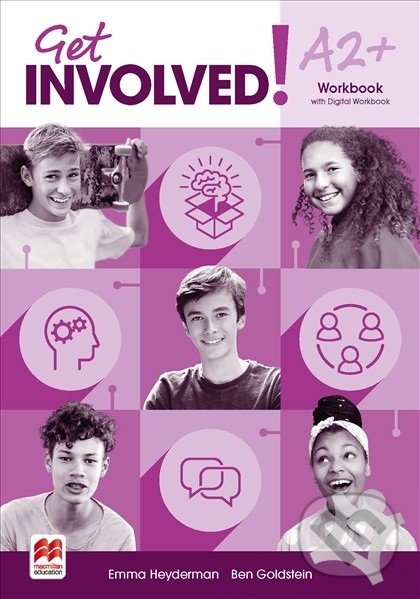 Kniha: Get Involved! A2+ (Ben Goldstein a Emma Heyderman). MacMillan, 2021 Kniha: Get Involved! A2+ (Ben Goldstein a Emma Heyderman). MacMillan, 2021