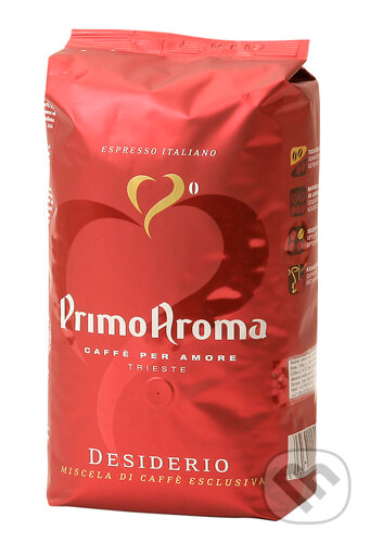 Kávy a čaje: Primo Aroma Desiderio (Primo Aroma). Primo Aroma, 2013 Kávy a čaje: Primo Aroma Desiderio (Primo Aroma). Primo Aroma, 2013