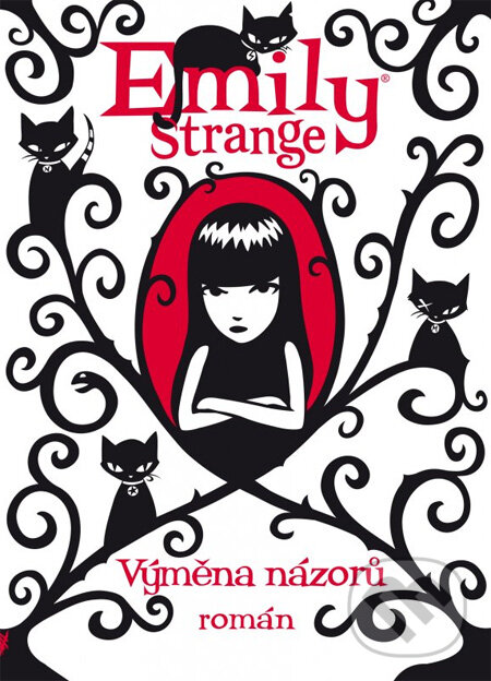 Kniha: Emily Strange: Výměna názorů (Buzz Parker, Jessica Gruner a Rob Reger). CooBoo CZ, 2013 Kniha: Emily Strange: Výměna názorů (Buzz Parker, Jessica Gruner a Rob Reger). CooBoo CZ, 2013